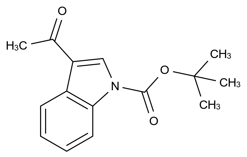 [124688-00-2]tert-Butyl 3-acetyl-1H-indole-1-carboxylate