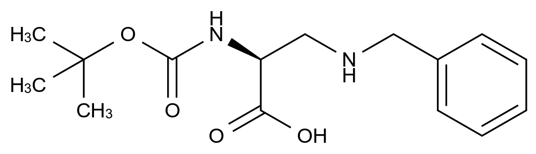 [124730-06-9](S)-3-(benzylamino)-2-((tert-butoxycarbonyl)amino)propanoic acid