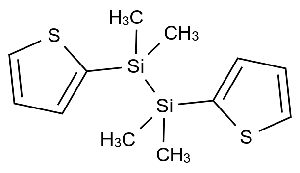 [124733-24-0][dimethyl(thiophen-2-yl)silyl]-dimethyl-thiophen-2-ylsilane