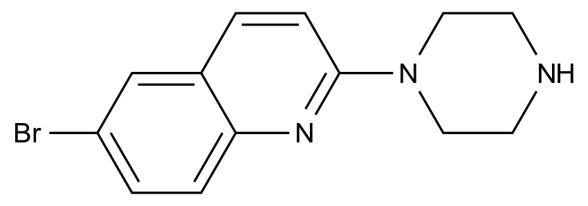 [124782-95-2]6-bromo-2-piperazin-1-ylquinoline