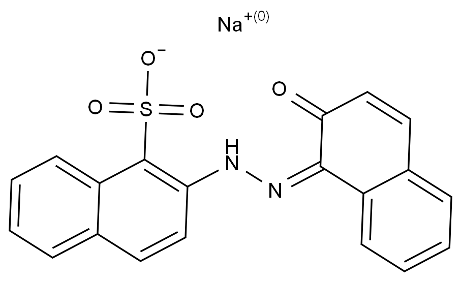 [1248-18-6]sodium 2-[(2-hydroxynaphthyl)azo]naphthalenesulphonate