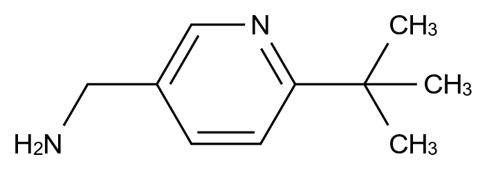 [124800-33-5]1-[6-(2-Methyl-2-propanyl)-3-pyridinyl]methanamine