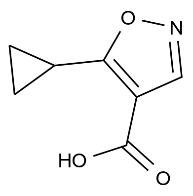 [124845-04-1]5-Cyclopropyl-1,2-oxazole-4-carboxylic acid