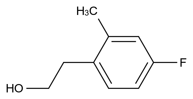 [124869-88-1]2-(4-Fluoro-2-methylphenyl)ethanol