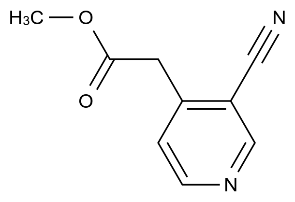 [124870-33-3]Methyl 2-(3-cyanopyridin-4-yl)acetate