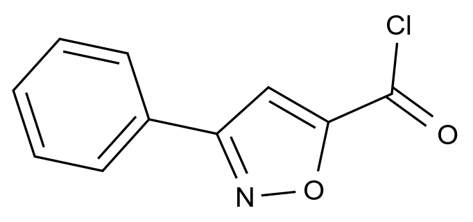 [124953-60-2]3-phenyl-1,2-oxazole-5-carbonyl chloride