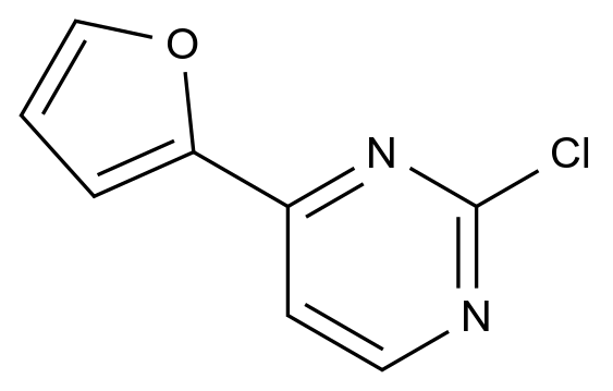 [124959-28-0]2-chloro-4-(furan-2-yl)pyrimidine