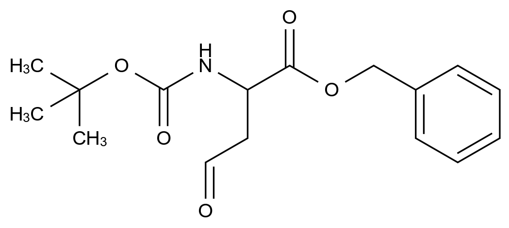 [124994-66-7]Benzyl (2R)-2-({[(2-methyl-2-propanyl)oxy]carbonyl}amino)-4-oxobu tanoate