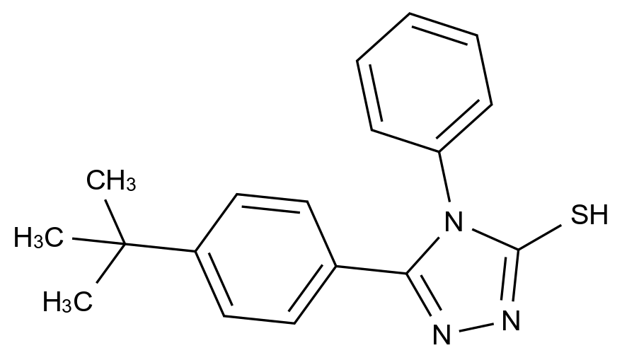 [124998-67-0]5-(4-tert-butylphenyl)-4-phenyl-4H-1,2,4-triazole-3-thiol