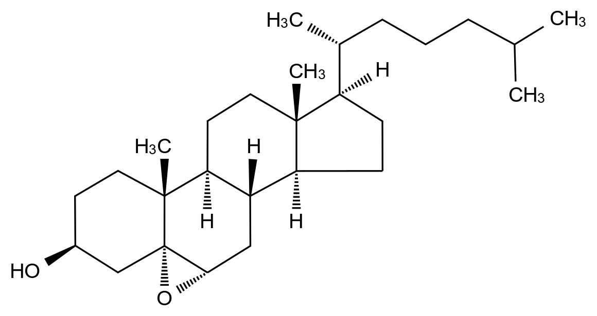 [1250-95-9]5,6α-epoxy-5α-cholestan-3β-ol