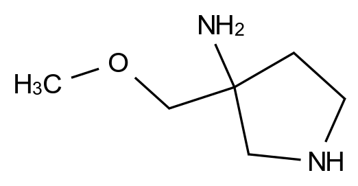 [125033-03-6]3-(Methoxymethyl)-3-pyrrolidinamine