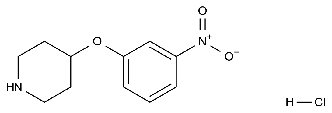 [125043-83-6]4-(3-Nitrophenoxy)piperidine hydrochloride