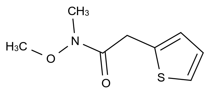 [125067-45-0]N-methoxy-N-methyl-2-Thiopheneacetamide