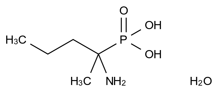 [125078-17-3]2-aminopentan-2-ylphosphonic acid,hydrate