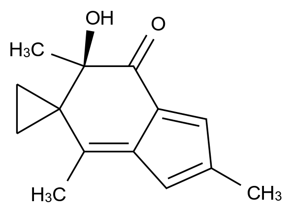 [125392-76-9](5'R)-5'-hydroxy-2',5',7'-trimethylspiro[cyclopropane-1,6'-indene]-4'-one