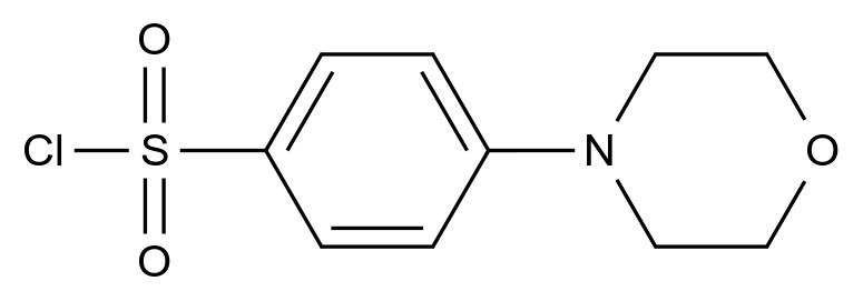 [125393-22-8]4-(4-morpholinyl)benzenesulfonyl chloride