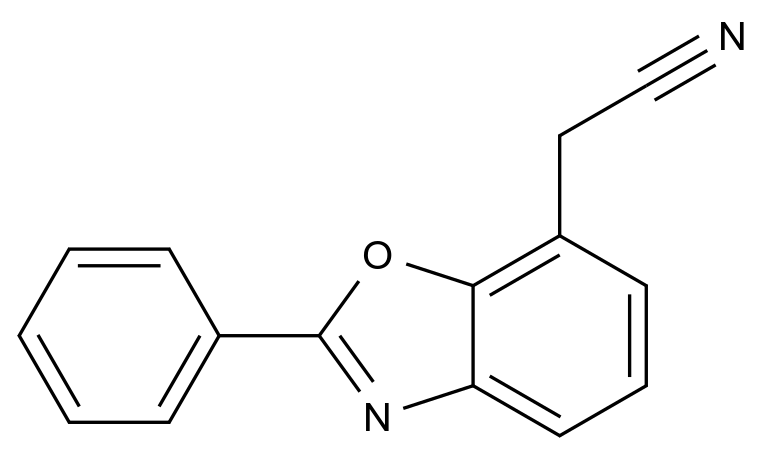 [125421-44-5]2-(2-phenyl-1,3-benzoxazol-7-yl)acetonitrile