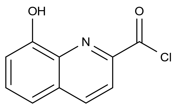 [125686-91-1]8-hydroxyquinoline-2-carbonyl chloride