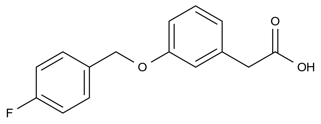 [125721-49-5]2-[3-[(4-fluorophenyl)methoxy]phenyl]acetic acid