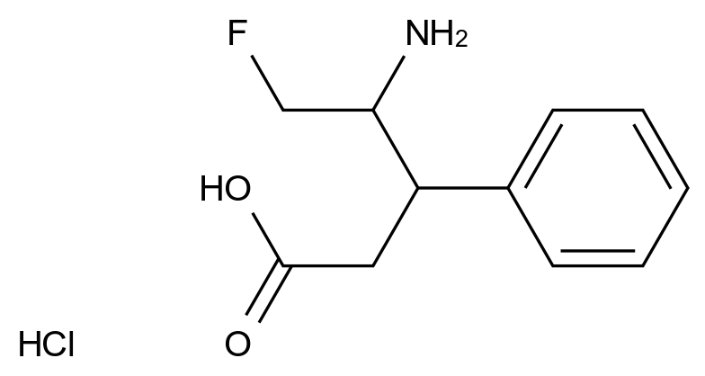 [124687-35-0](3S,4S),(3R,4R)-4-amino-5-fluoro-3-phenylpentanoic acid hydrochloride