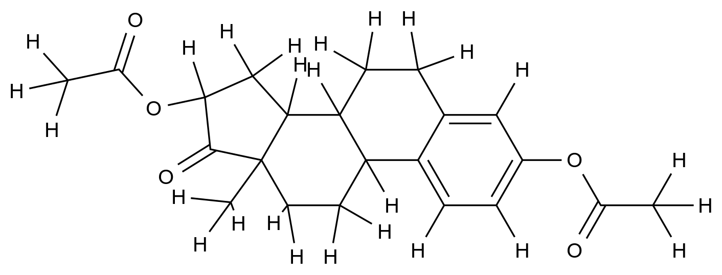 [1247-70-7]3,16β-diacetoxyestra-1,3,5(10)-trien-17-one