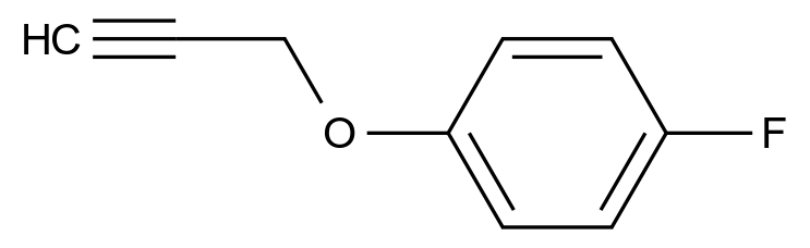 [124700-26-1]1-fluoro-4-prop-2-ynoxybenzene