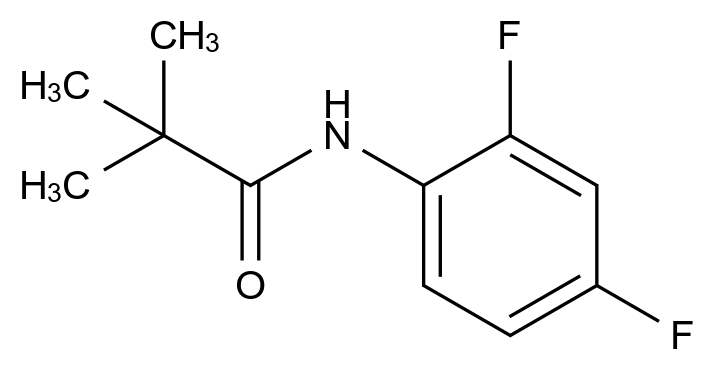 [124704-01-4]N-(2,4-Difluorophenyl)-2,2-dimethylpropanamide