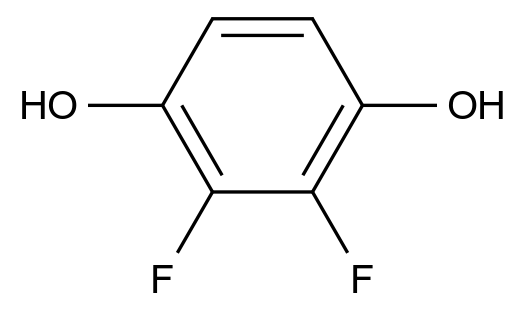 [124728-90-1]2,3-difluorobenzene-1,4-diol