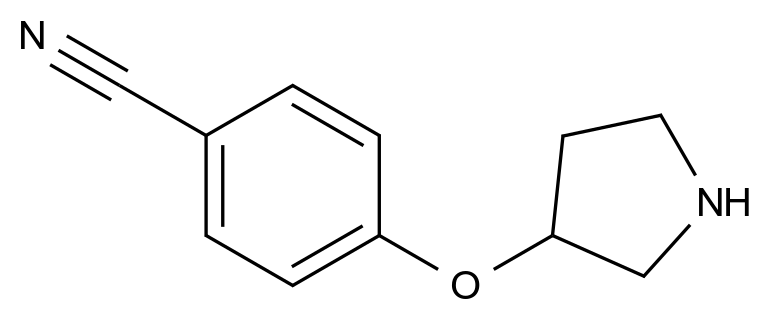 [124731-65-3]4-pyrrolidin-3-yloxybenzonitrile