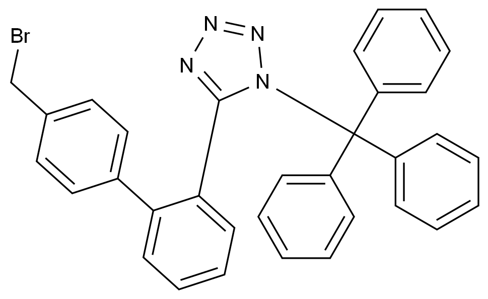 [124750-51-2]N-(Triphenylmethyl)-5-(4'-Bromomethylbiphenyl-2-yl-)Tetrazole