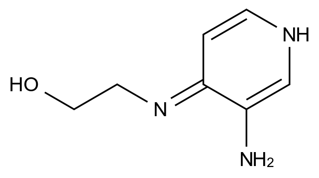 [124897-41-2]2-[(3-aminopyridin-4-yl)amino]ethanol