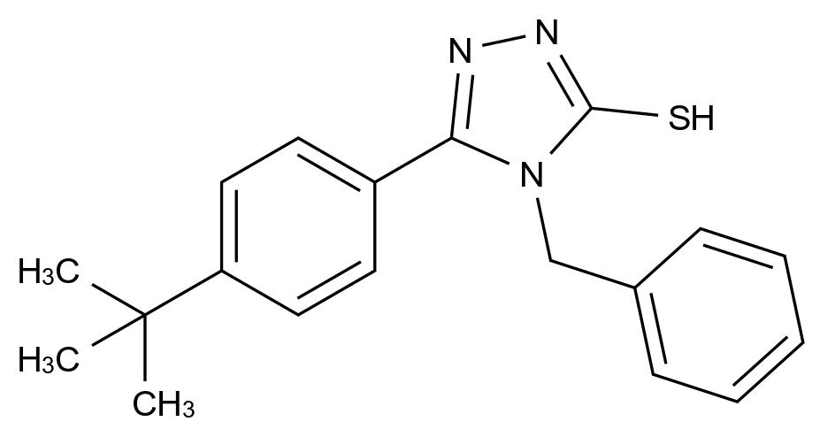 [124953-71-5]4-benzyl-5-(4-tert-butyl-phenyl)-4h-[1,2,4]triazole-3-thiol