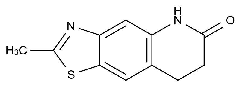 [124954-38-7]2-Methyl-7,8-dihydro[1,3]thiazolo[5,4-g]quinolin-6(5H)-one