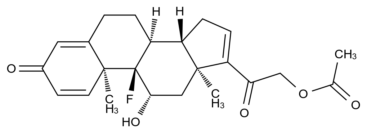 [1250-85-7][2-[(8S,9R,10S,11S,13S,14S)-9-fluoro-11-hydroxy-10,13-dimethyl-3-oxo-7,8,11,12,14,15-hexa