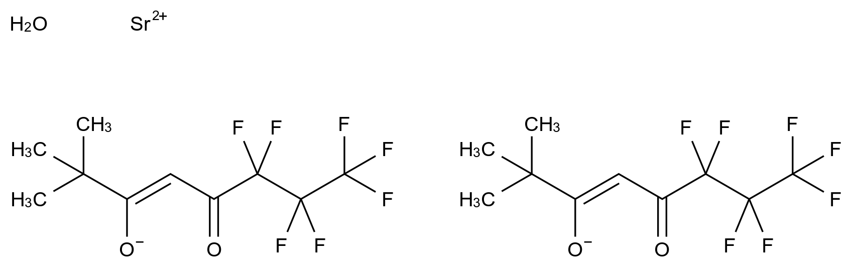 [125009-58-7]Bis(6,6,7,7,8,8,8-heptafluoro-2,2-dimethyl-3,5-octanedionate)strontium hydrate [Sr(FOD)