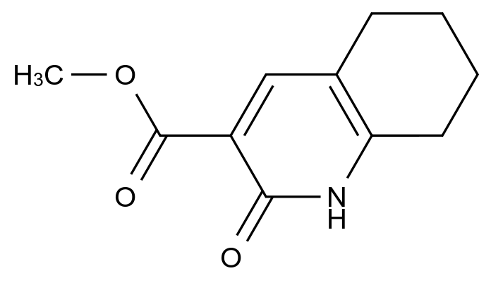 [125031-45-0]3-Quinolinecarboxylic acid, 1,2,5,6,7,8-hexahydro-2-oxo-, methyl ester