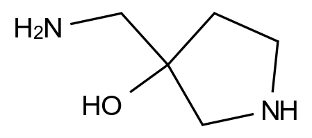 [125033-35-4]3-(aminomethyl)pyrrolidin-3-ol