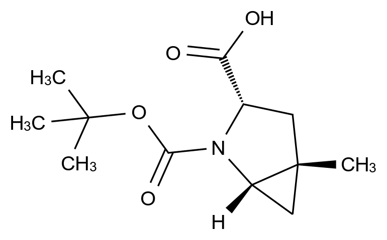 [1250940-01-2](1S,3S,5S)-2-tert-butoxycarbonyl-5-methyl-2-azabicyclo[3.1.0]hexane-3-carboxylic acid