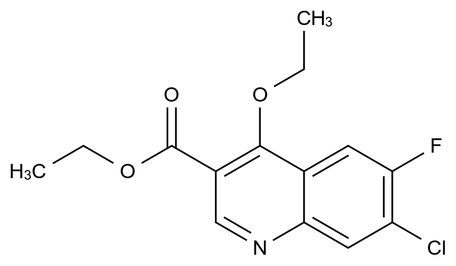 [125292-94-6]ethyl 7-chloro-4-ethoxy-6-fluoroquinoline-3-carboxylate