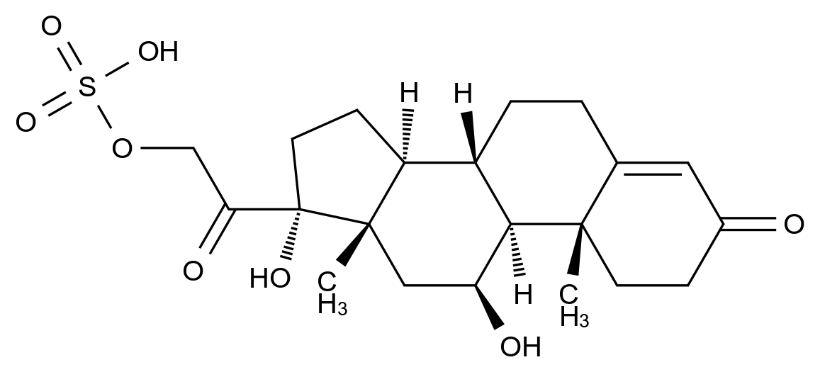 [1253-43-6]cortisol 21-sulfate