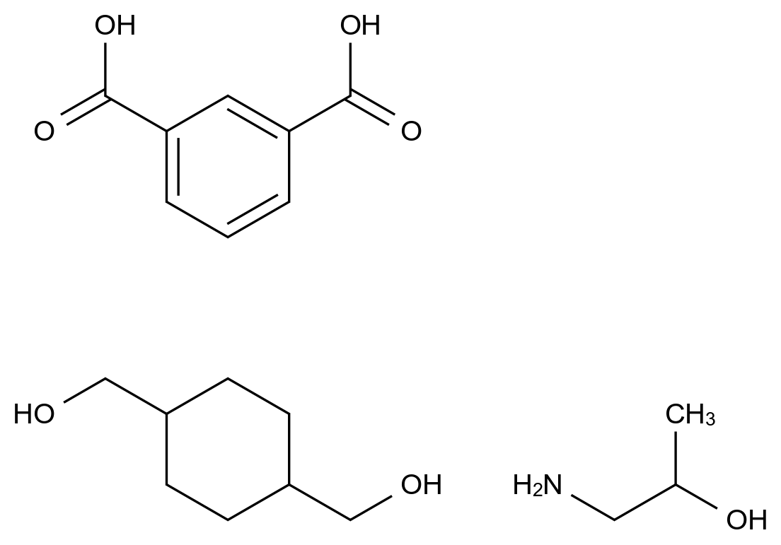 [125304-12-3]1-aminopropan-2-ol,benzene-1,3-dicarboxylic acid,[4-(hydroxymethyl)cyclohexyl]methanol