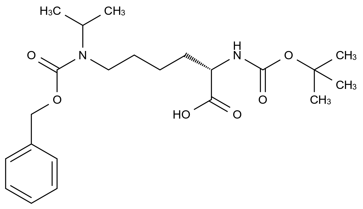 [125323-99-1]boc-lys(z)(isopropyl)-oh