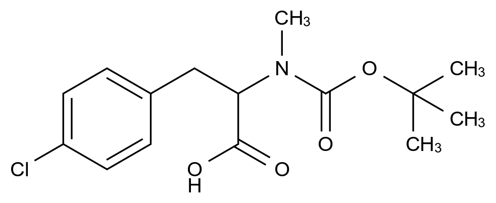 [125324-00-7]Boc-Nalpha-methyl-4-chloro-D-phenylalanine