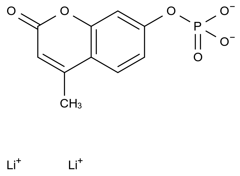 [125328-83-8]4-methylumbelliferyl phosphate, dilithium salt