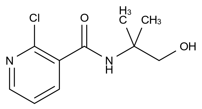 [125335-75-3]2-Chloro-N-(2-hydroxy-1,1-dimethylethyl)-nicotinamide