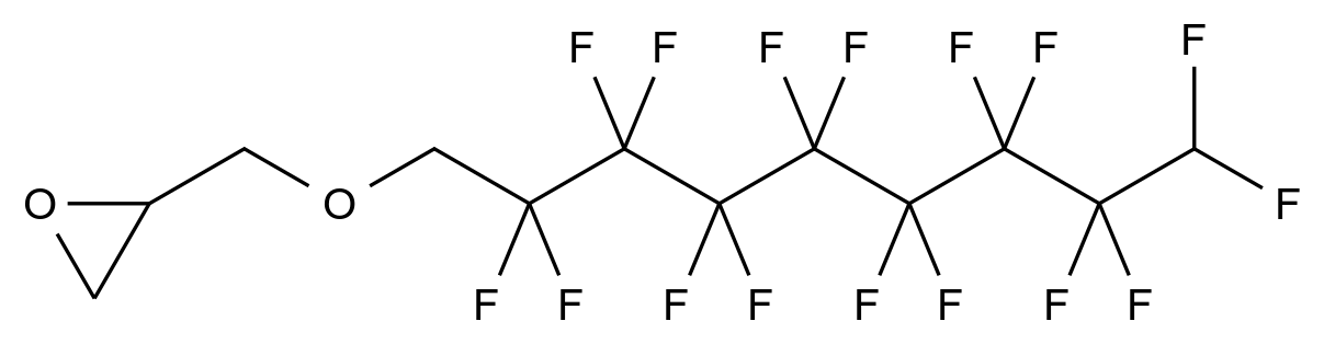 [125370-60-7]2-(2,2,3,3,4,4,5,5,6,6,7,7,8,8,9,9-hexadecafluorononoxymethyl)oxirane