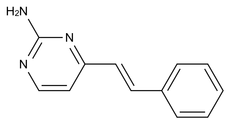 [125404-04-8]4-[(E)-2-phenylethenyl]pyrimidin-2-amine