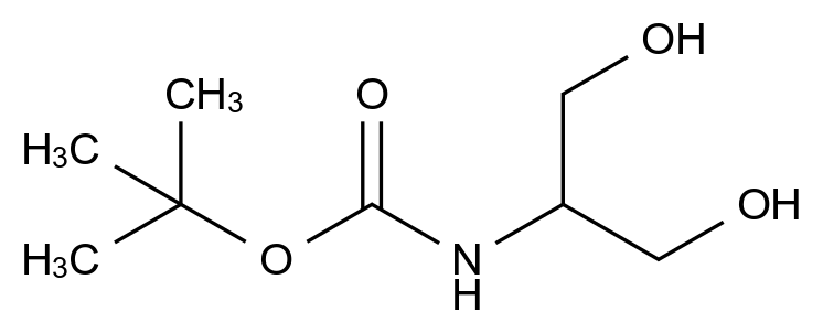 [125414-41-7]tert-Butyl (1,3-dihydroxypropan-2-yl)carbamate