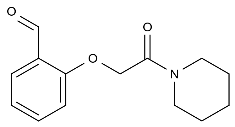 [125418-89-5]2-(2-oxo-2-piperidin-1-ylethoxy)benzaldehyde