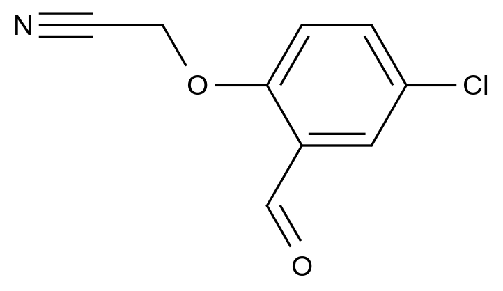 [125418-96-4]2-(4-chloro-2-formylphenoxy)acetonitrile